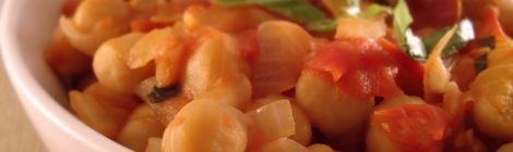Chickpeas with Tomato
