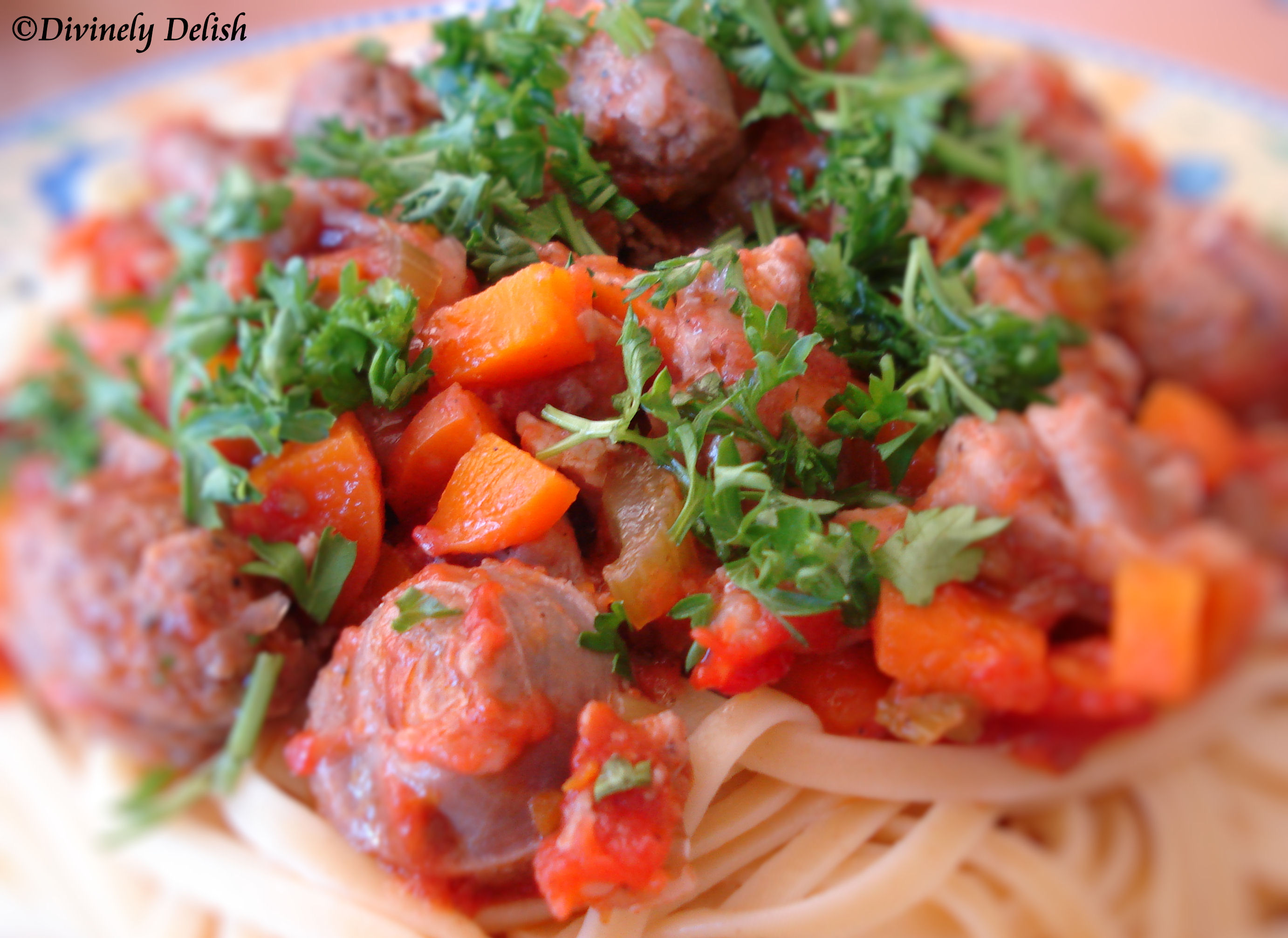 Chicken and Chorizo Ragout | Divinely Delish